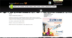 Desktop Screenshot of levonet.sk