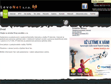 Tablet Screenshot of levonet.sk